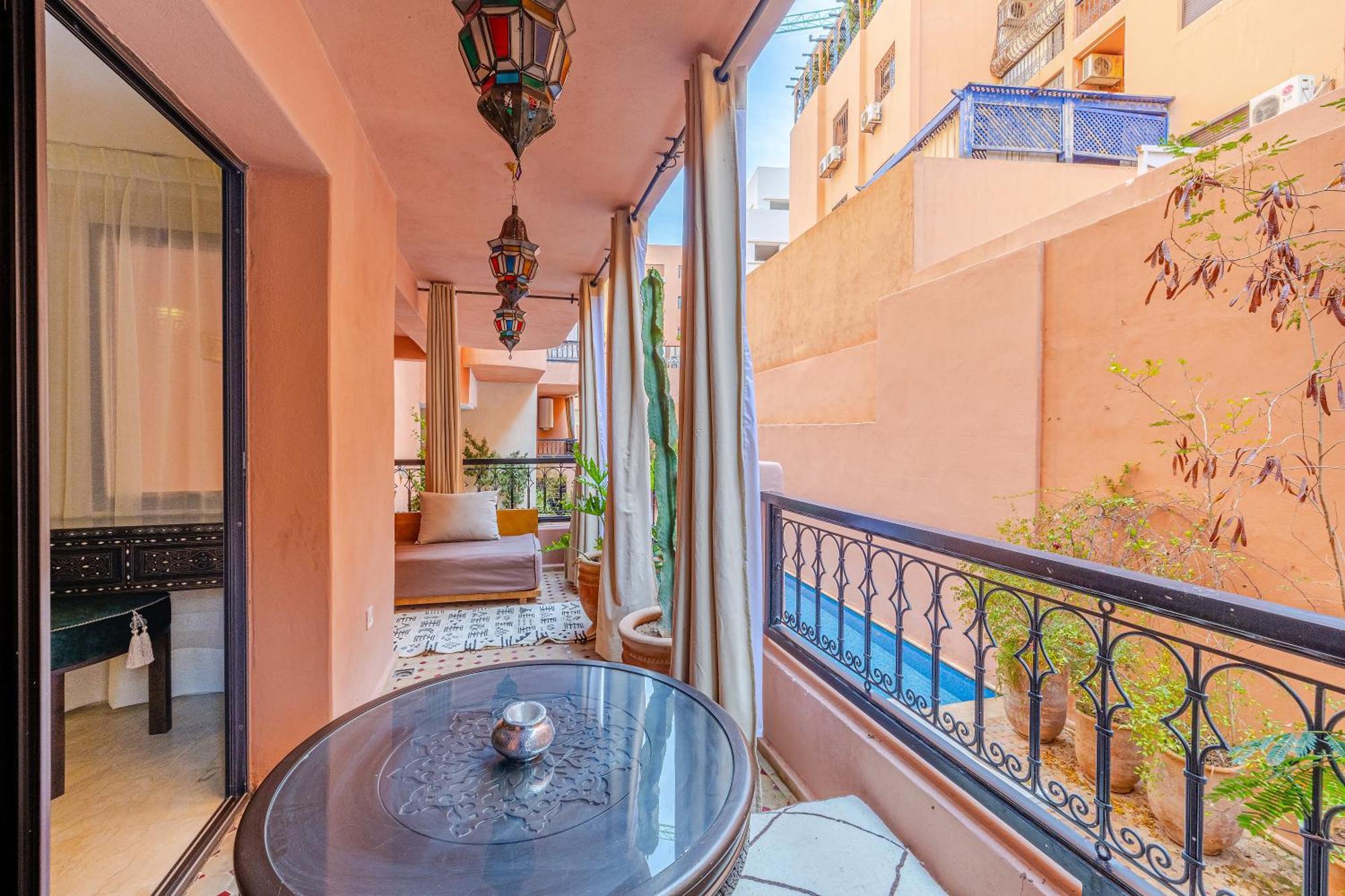 Appartement Moderne En City Center Marrakech-Gueliz Marrakesh Extérieur photo