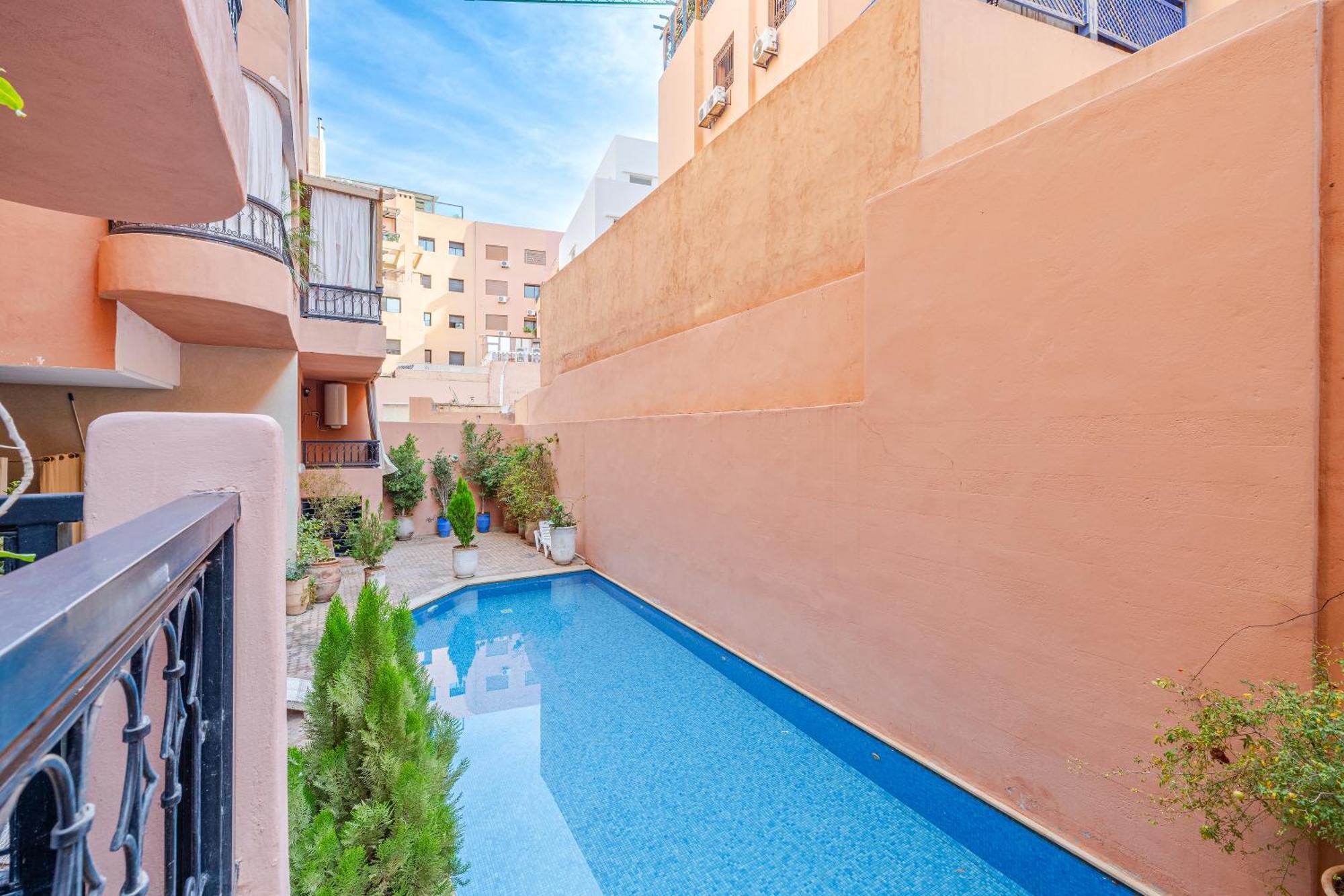 Appartement Moderne En City Center Marrakech-Gueliz Marrakesh Extérieur photo
